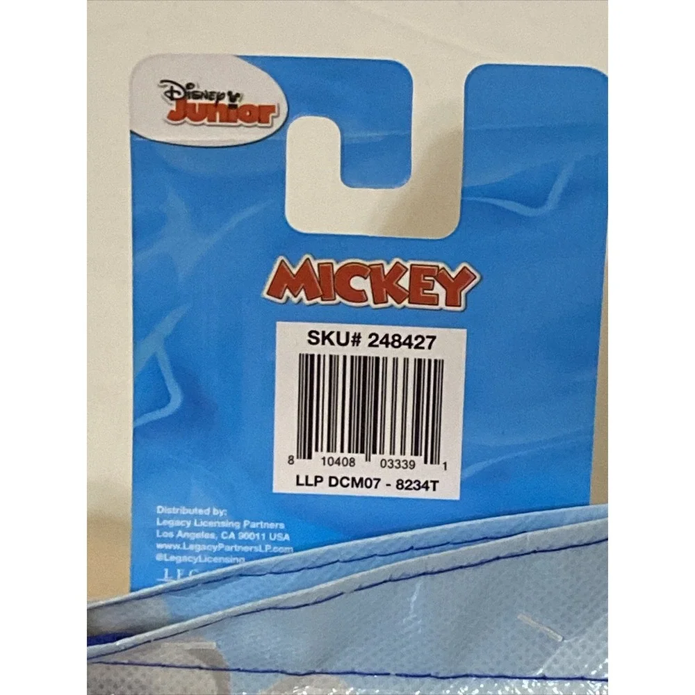 Disney Mickey & Minnie Mouse Donald Reusable TREAT BAG Grocery Shopping Tote A32